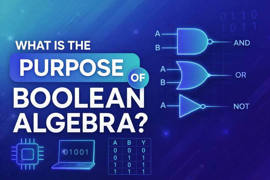 what is the purpose of boolean algebra